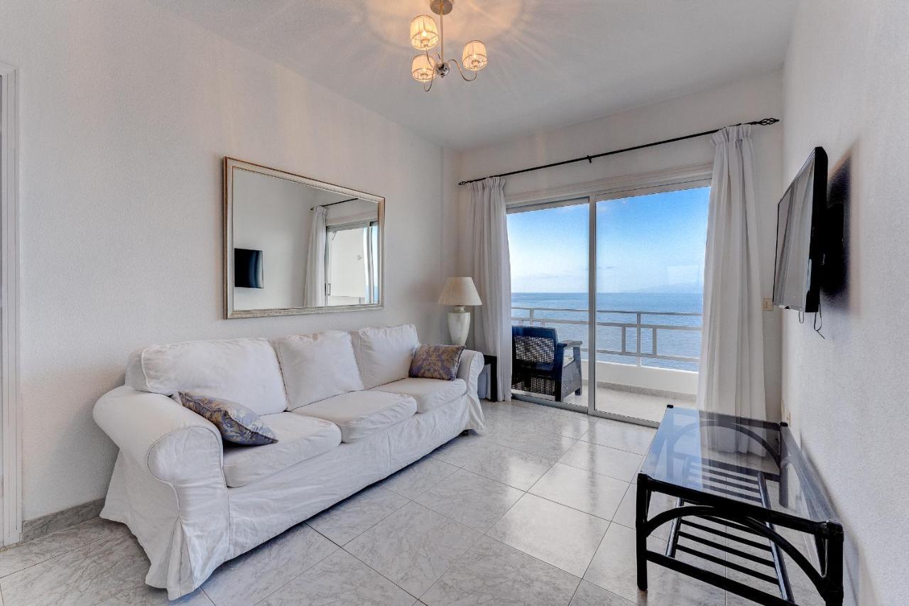 Incredible Sea & Mountain View Aircon Front Line Of Atlantic Ocean Apartment Puerto de Santiago  Exterior photo